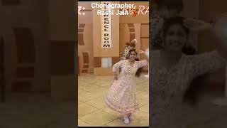 Ghoomar Song Practice  Dance Choreographer Rashi Jain  Wedding dance shorts [upl. by Nancie]