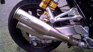 Campbell exhaust Yamaha XJR 1300 [upl. by Lambert]