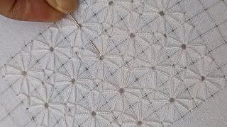 Tarkashi Designs Complete Tutorial for Border Embroidery Design Tarkashi Design Hardanger [upl. by Nylecyoj]