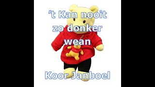 Koor Janboel Gaanderen  t Kan Nooit Zo Donker Wean live Ondertiteld [upl. by Yerffoj]