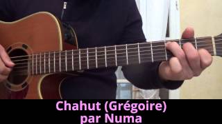 Chahut Grégoire poème de Véronique Colombé Reprise en guitare chant Cover 2015 [upl. by Hach]