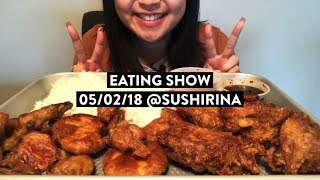 ASMR Chicken Karaage amp Tempura Dinner NO TALKING [upl. by Ellehcyar]