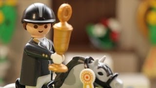 Playmobil Reiterhof Reittunier [upl. by Wrdna950]