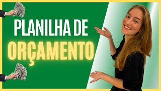 COMO FAZER UM ORÇAMENTO PESSOAL NO EXCEL  FACINHO [upl. by Katherina927]