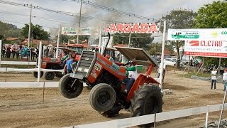 Arrancada de Tratores 2016 Festália TURVO SC [upl. by Lexine]