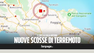 Terremoto Molise tanta paura quotScossa di magnitudo 52 quella di oggi più forte della precedentequot [upl. by Bluefarb]