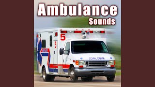 Ambulance Internal Perspective Hand Oxygen Mask Close up with Radio Noise in Background [upl. by Hospers926]