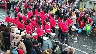 Der Trommlerzug von Ohlstadt beim Karneval in Rodenkirchen 2018 [upl. by Russo]