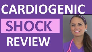 Cardiogenic Shock Nursing Management Pathophysiology Interventions NCLEX Review [upl. by Kalb]