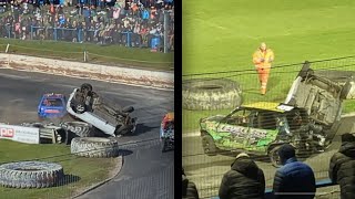 Cowdenbeath Crash Compilation Banger World Cup 2024 Meeting [upl. by Brause]