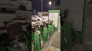 Careem BIKE  BICYCLE at MasjidENabavi ♥️ Madinah Al Munawara for Local Travelling [upl. by Onder318]