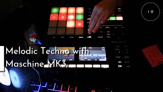 Live Performance  Melodic Techno with Maschine MK3  Native Instruments [upl. by Rosenberger]