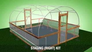 12ft 366m Wide Polytunnel Overview  VT12 [upl. by Notniw]