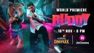 Buddy Hindi Glimpse  Allu Sirish Gayatri Bharadwaj  16th Nov 8PM  Colors Cineplex  Jio Cinema [upl. by Seen932]