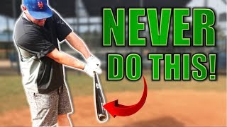 HOW TO STOP GROUNDING OUT  NO MORE GROUND BALLS [upl. by Pilihp999]