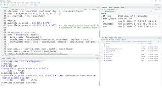 Konfidenzintervalle in R berechnen  Simulation und Bootstrap [upl. by Lepine]