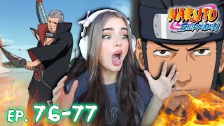 ASUMA VS HIDAN Naruto Shippuden Episodes 76 amp 77 REACTION [upl. by Ojiram]