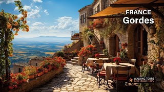 Gordes France 🇫🇷 French Village Tour  Most Beautiful Villages in France  4k video [upl. by Lirpa]