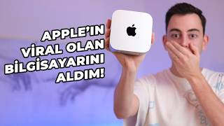 28000 TLlik Apple M4 Mac mini kutu açılımı ve test 8K [upl. by Jadd]