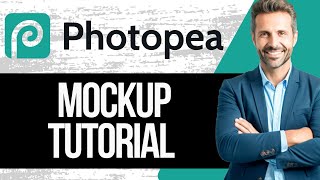 Photopea Mockup Tutorial  How to Create Mockups on Photopea [upl. by Salkcin855]