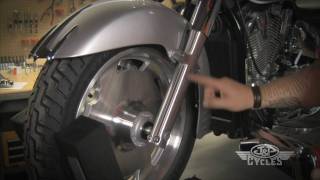 Install Kuryakyn Lower Fork Skins on a Honda VTX1300 • JampP Cycles [upl. by Takakura]