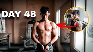 Day 48  Shoulder Day  Body Transformation SaketGokhaleVlogs [upl. by Eastlake]