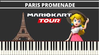 Mario Kart Tour  Paris Promenade Piano Cover [upl. by Cirilla]