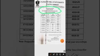 Ppu Pg Vocational Exam  MBA Exam Date  MSc Exam  MCA Schedule Patliputra Ppu Mba Msc [upl. by Eivla]