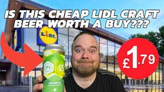 LIDL 71 Brewing coGear shifter 5 citra Hop IPA Review [upl. by Cleland]