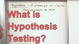 Intro to Hypothesis Testing in Statistics  Hypothesis Testing Statistics Problems amp Examples [upl. by Sanborn]