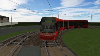 SIMT MHD Tram Line 1 with Škoda ForCity Plus 30T [upl. by Eedak]