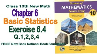 Class 10 Maths Chapter 6 Exercise 64  National Book Foundation Class 10 Maths ex 64  Fbise Math [upl. by Demetri]