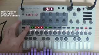 Testing Beat Sampling on LIVEN Lofi12 [upl. by Prudhoe]