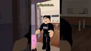 GÜVENLİK PATRONUN KIZINI KOVUYOR roblox brookhavenrp viral trend shorts shortvideos [upl. by Sucramel]