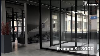 Framex SL 3000 Холодная раздвижная алюминиевая система [upl. by Hocker]