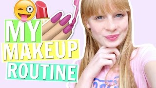 MY MAKEUP ROUTINE HOWTO ❤ Mias Life ❤ [upl. by Enivid]