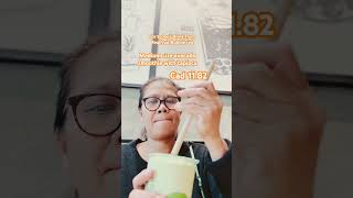 Avocado smoothie with tapioca smoothie asmr bubbletea [upl. by Bullock539]