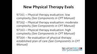 2017 PT and OT Coding Updates [upl. by Maxwell]