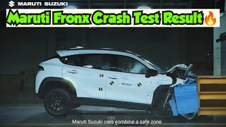 Maruti Fronx Internal Crash Test Video – Crumple Zones Explained  Crash Test Result Maruti Fronx [upl. by Fanchan]