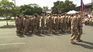 Schofield soldiers return after 9month deployment [upl. by Yeaton940]