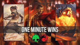 FASTEST 9 wins of my life  ranked standard MTG Arena Wilds of Eldraine [upl. by Azpurua561]