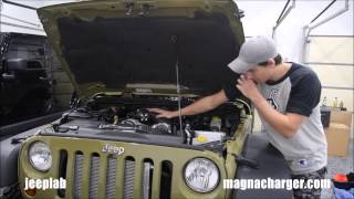 Magnuson SuperCharger Pentastar Jeep JK Soundbyte [upl. by Fillender]