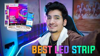 Best RGBIC LED Strip By NeonBlink  RGB IC LED Strip With Music Sync amp 140 Effects India [upl. by Barabbas]