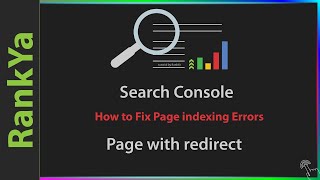 How to Fix Page with Redirect Errors  NEW Search Console [upl. by Eliathan]