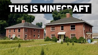 Building an Ultra Realistic Town in Minecraft [upl. by Neivad]