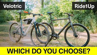 Which one is better  Ride1Up Roadster V2 vs Velotric T1 ebike gravelbike [upl. by Yme510]