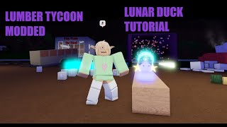 Busymods Lumber Tycoon 2 Modded  How to get the Lunar Duck  Roblox [upl. by Comstock]