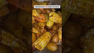 Camarones 🍤 extilo Lucían food [upl. by Ecineg]