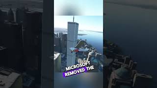 Micrasoft will ban you if you do this twintowers 911 fligthsimulator [upl. by Odlanor]