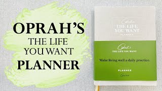 OPRAHS PLANNER The Life You Want [upl. by Carolynne59]